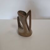 Vintage zoomorphic ceramic vase Vallauris 1970s