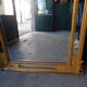 Gilded wooden mirror louis xv with frame