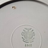 Round plate Villeroy Boch model 1562