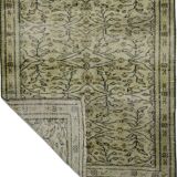 Turkish Anatolian Handmade Vintage Area Rug 197 cm x 95 cm