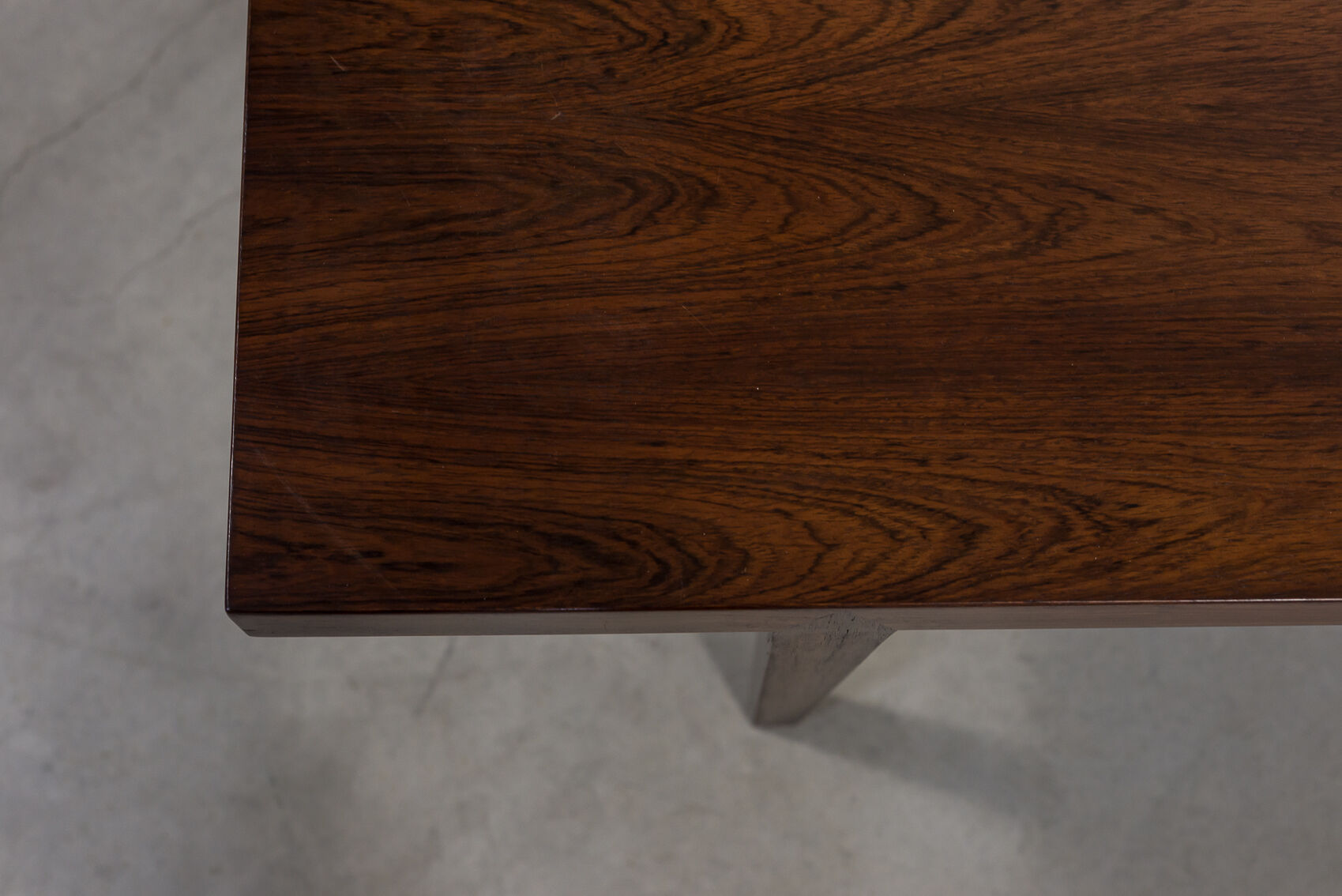 Rosewood coffee table by Erik Severin Hansen for Haslev, 1960s.