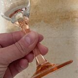 6 two-coloured champagne flutes Luminarc Véronèse