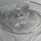 Flat stand with pies and glass cakes