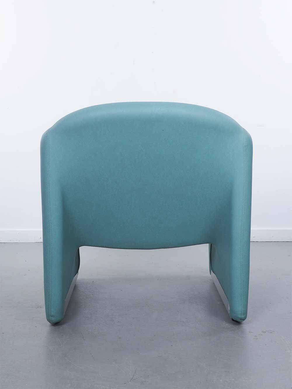 Chaise Ben bleu vert – Pierre Paulin – Artifort