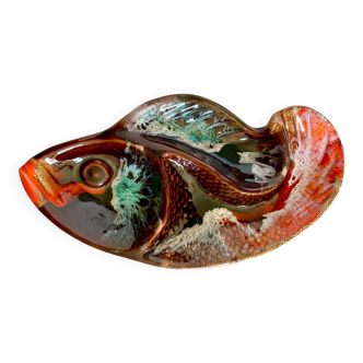 Fish-shaped dish in the Vallauris style