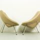 Ensemble de fauteuils Oyster vintage de Pierre Paulin pour Artifort, années 1960