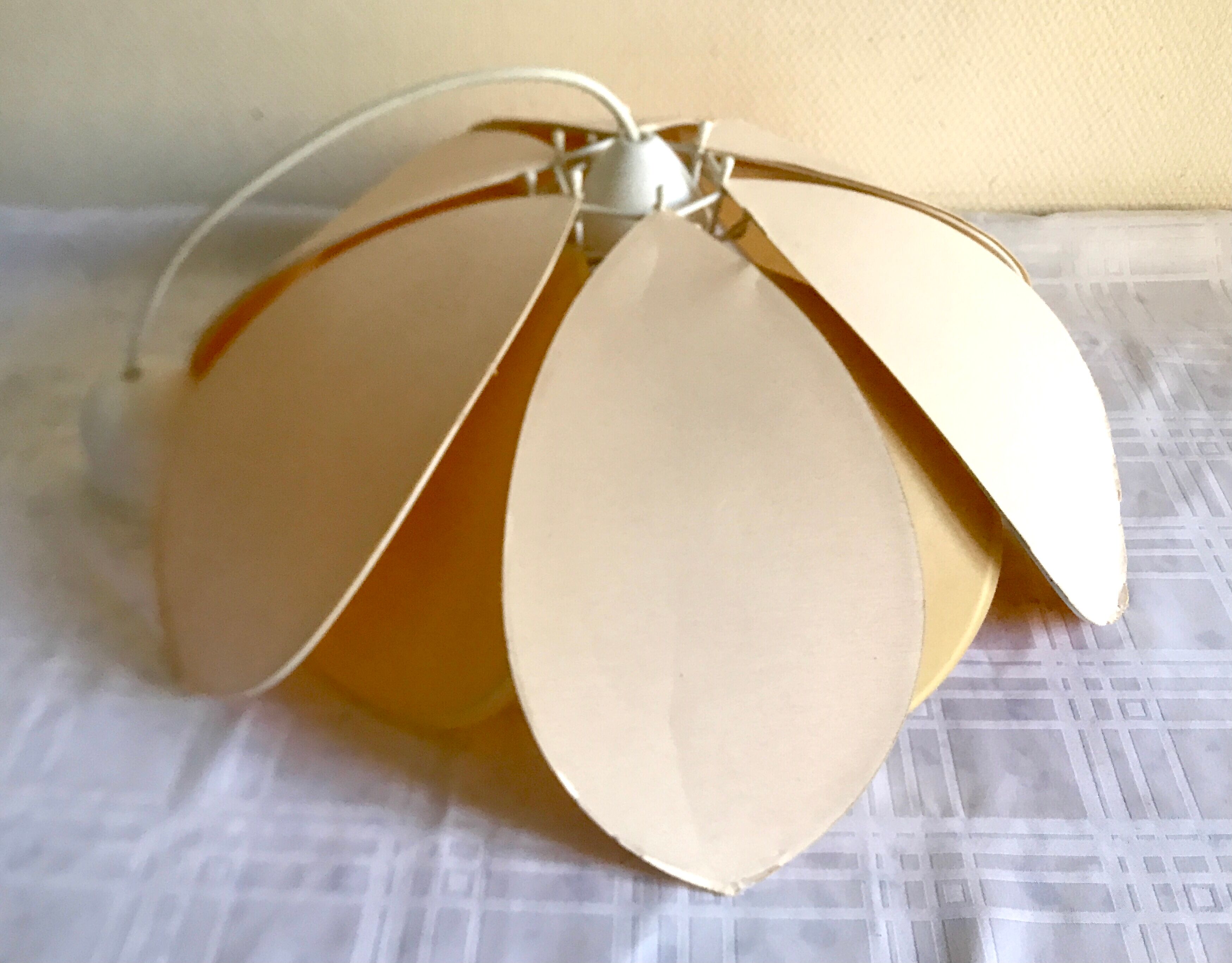 Suspension flower petals