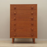 Commode en teck, design danois, années 1960, production Danemark