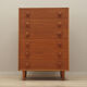 Commode en teck, design danois, années 1960, production Danemark