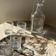Very large pocket or dish in petrified wood