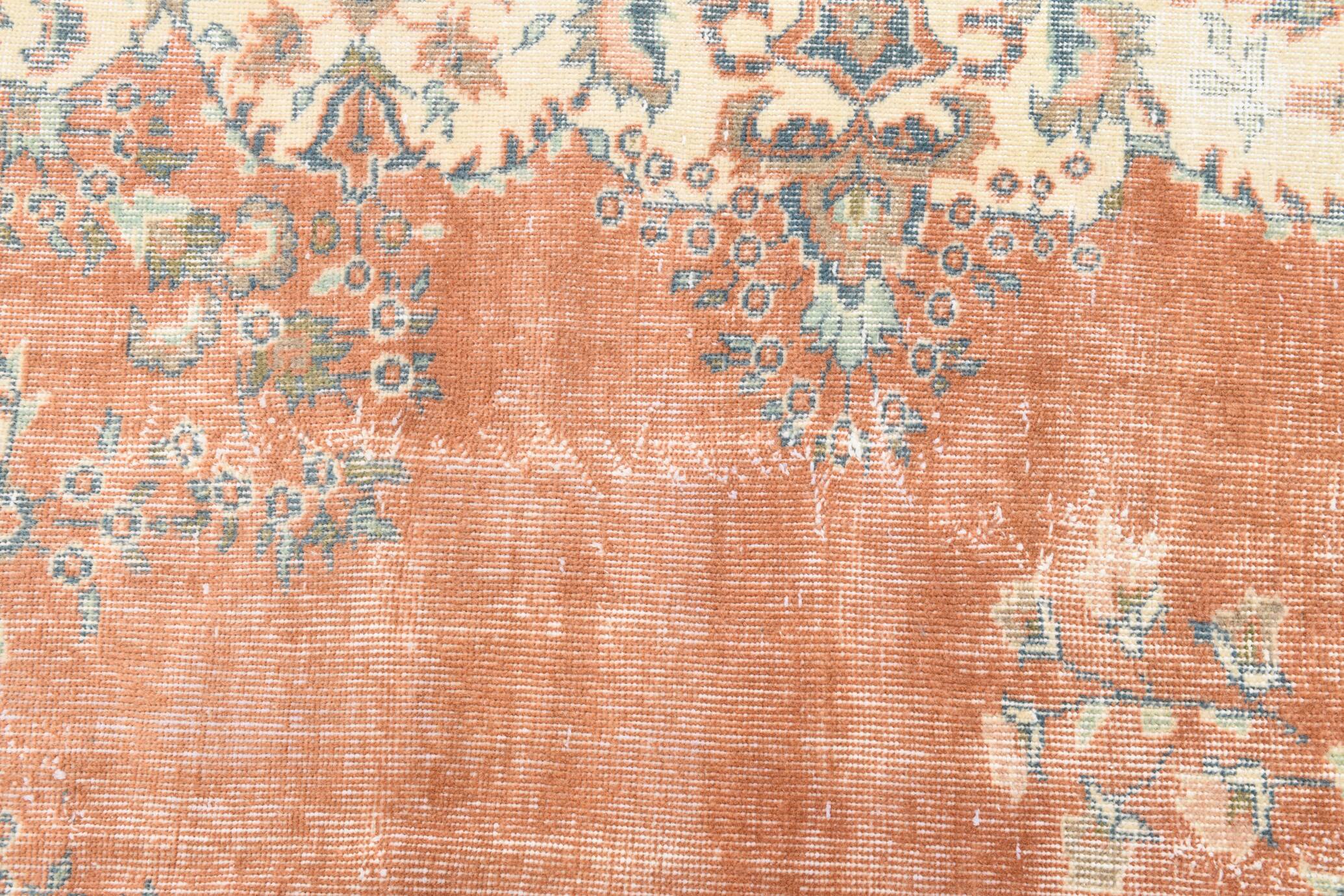 7x10 oriental vintage rug, 217x310