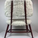 Scandinavian Swedish midcentury lounge or easy chair by Alf Svensson, Model Teve, 1950s