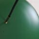 Rare big Lyfa Space Age pendant lamp / Mid-century Danish modern design / 1960s / 1970s / green