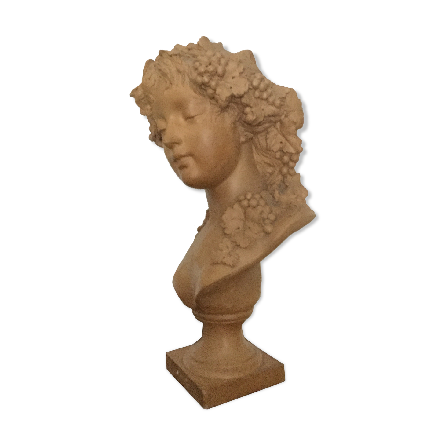 Terracotta bust