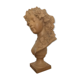 Terracotta bust