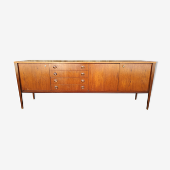 Scandinavian teak sideboard in the 1960s