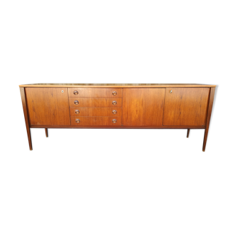 Scandinavian teak sideboard in the 1960s