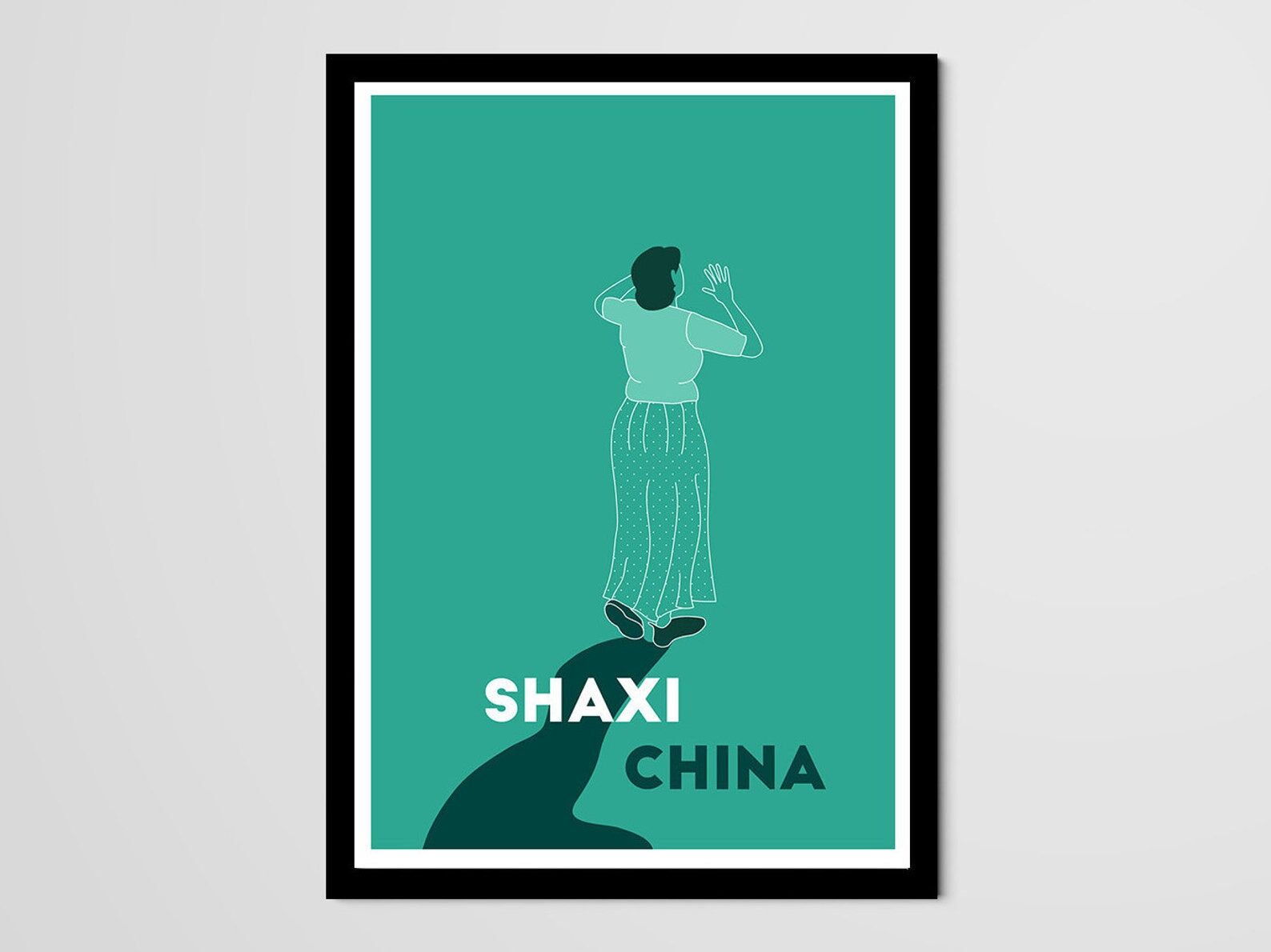 Illustration Menade Shaxi China