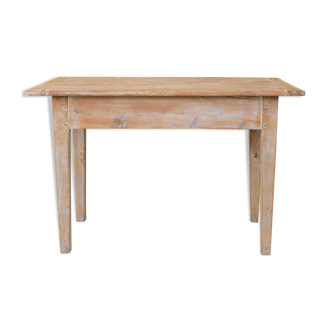 Table à manger de ferme vintage en bois