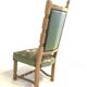 Paire de chaises de cheminée années 40