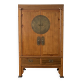 Traditional Chinese wooden wardrobe