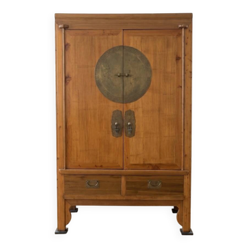 Traditional Chinese wooden wardrobe