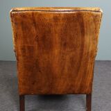 Sheepskin armchair