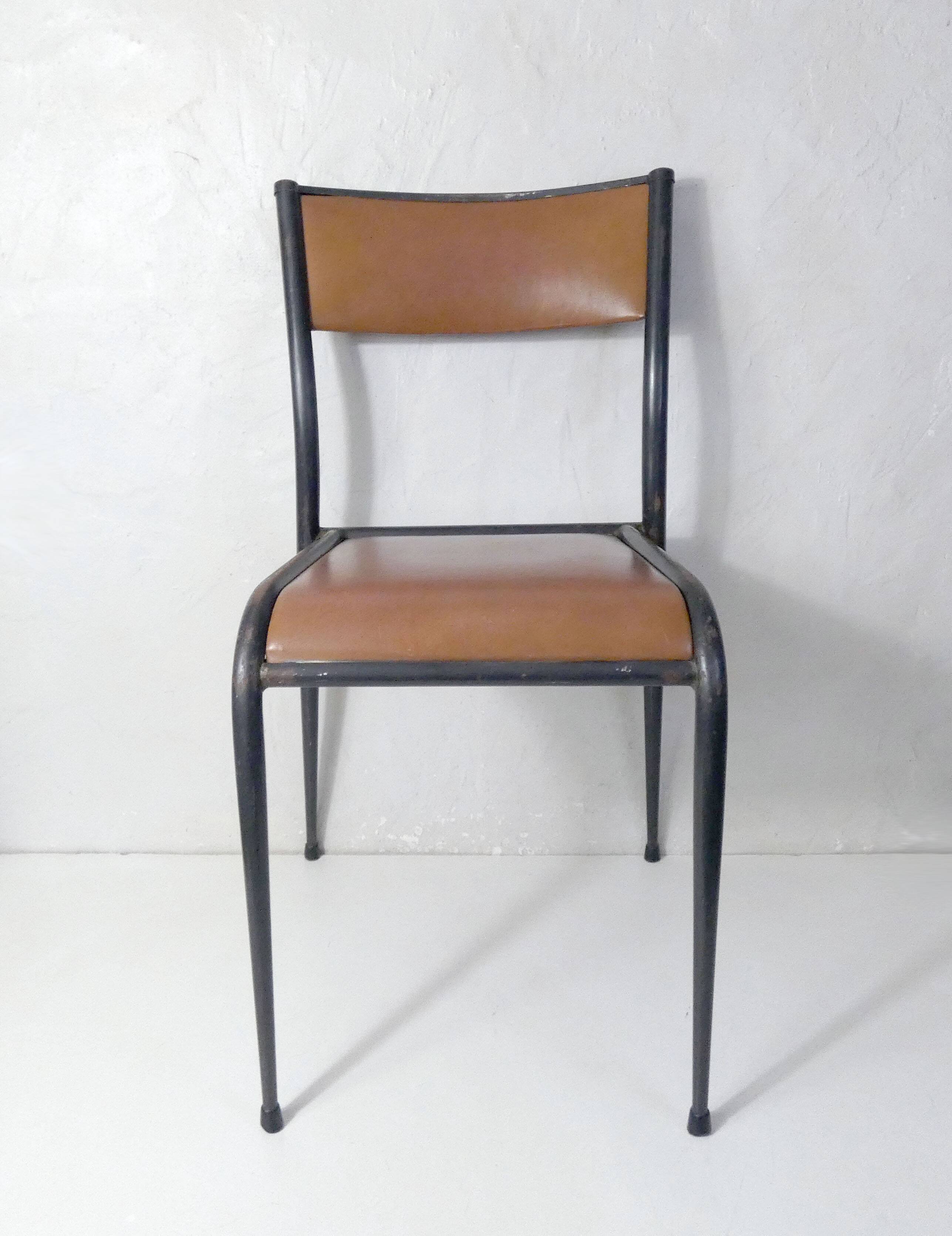 Old school chair adult format vintage skai