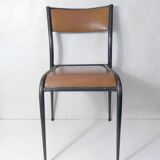 Old school chair adult format vintage skai