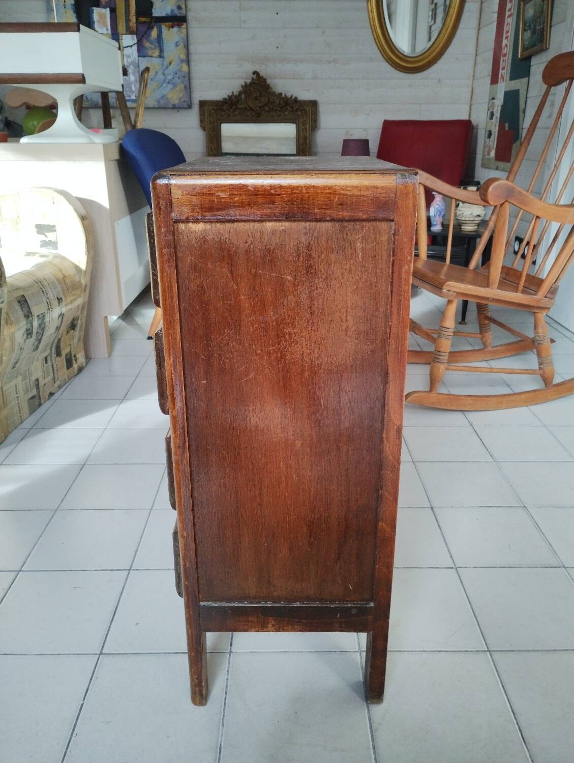 Vintage chiffonier chest of drawers