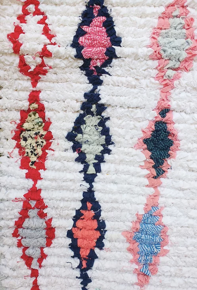 Tapis Boucherouite 210x140 cm