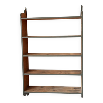 Large eucalyptus wall shelf