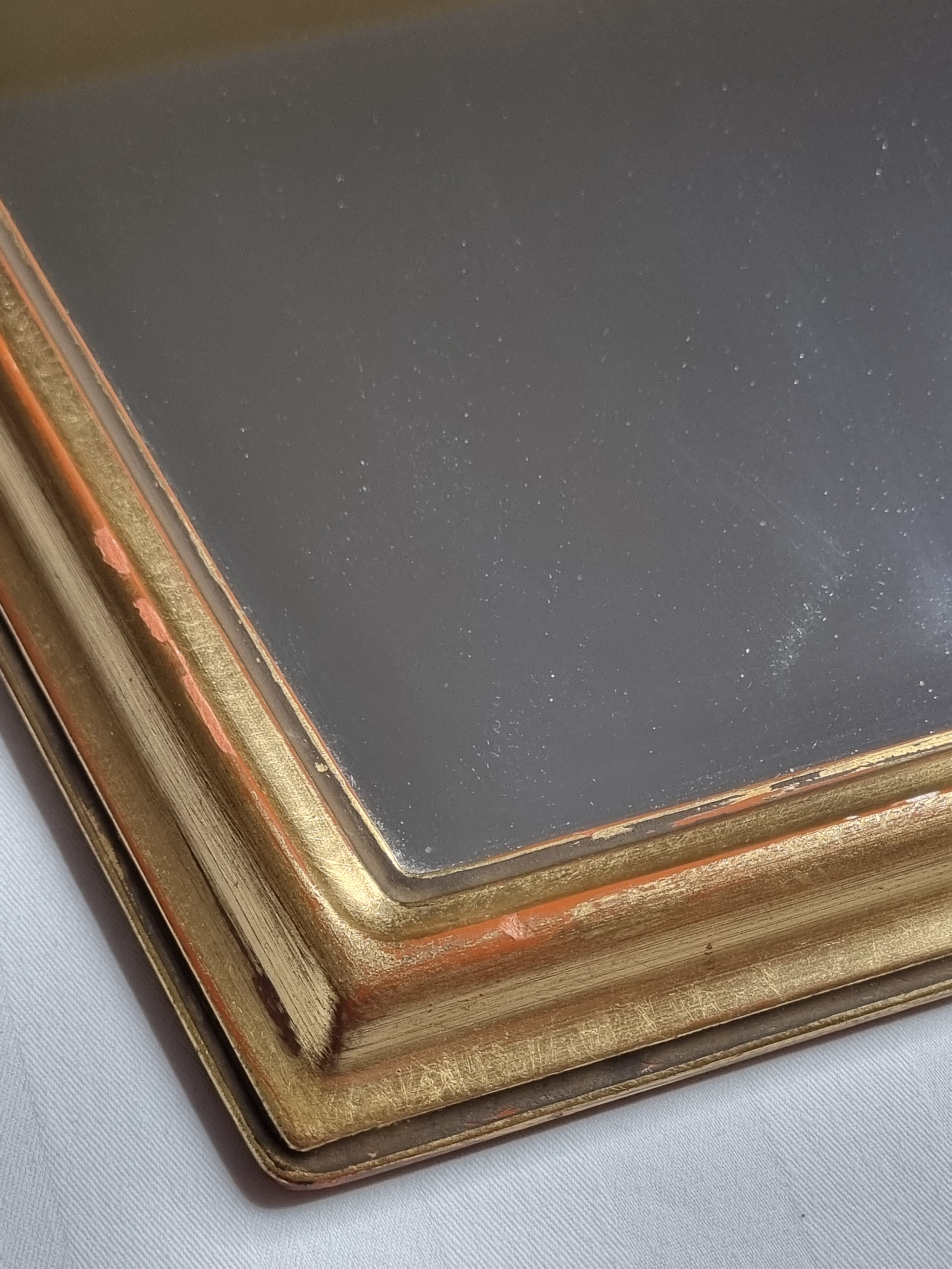 Vintage Louis XVI style mirror 41x34cm