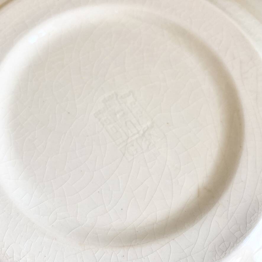 Duo vintage plates GIEN