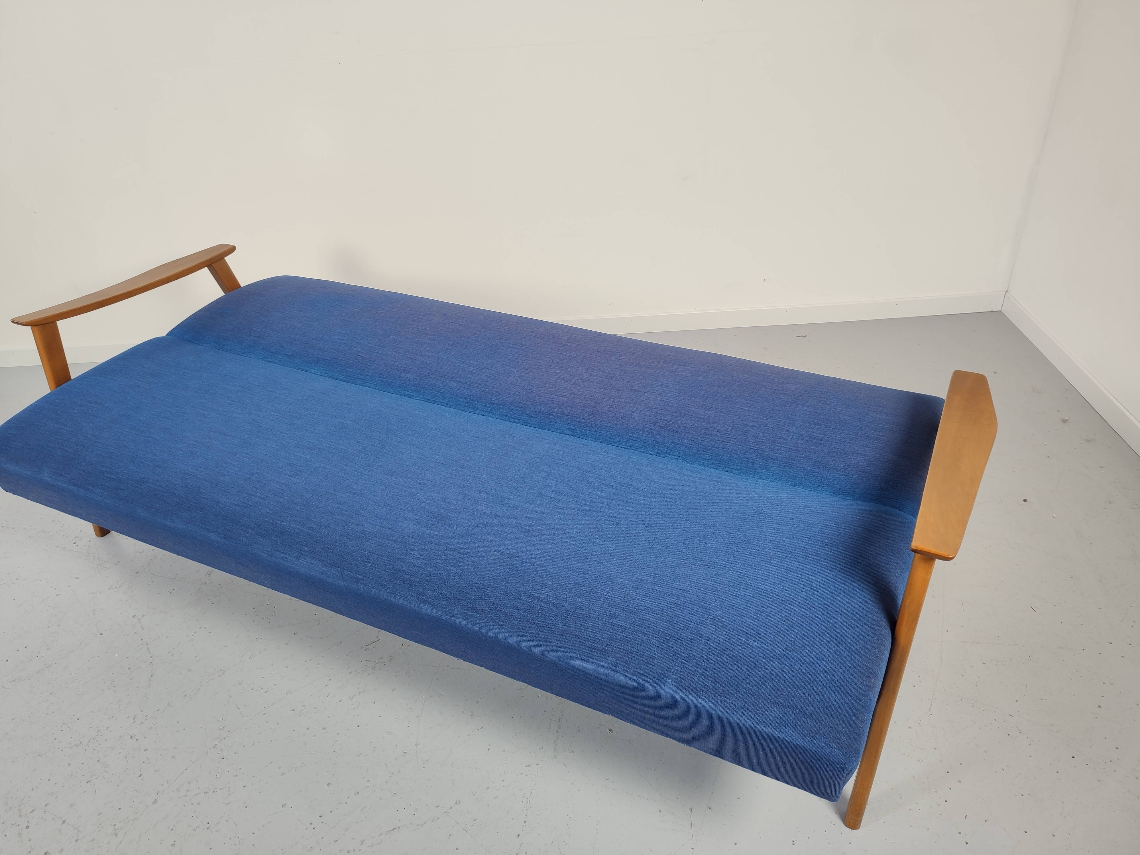 Convertible sofa set - a 1960s Scandinavian armchair
