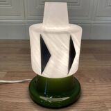 Opaline lamp "Scandinavian design 1950".