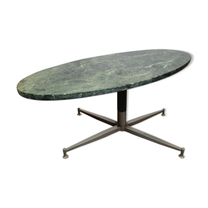 Table basse Michel Kin série Artflex marbre pied étoile