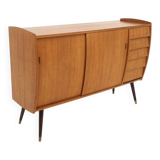 Scandinavian "Roulette" teak sideboard, Möbel-Ikea, Sweden, 1960