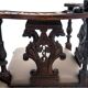 Renaissance double side seat, France, circa 1860.