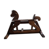 Cheval à bascule bois