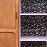 Parisian wardrobe vintage beech 1970