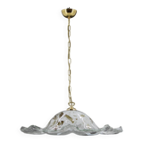 1980s Large Murano Glass Pendant Light, Italy