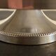 Cheese platter or cutlery in marble and silver metal