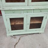 Old glazed sideboard