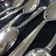 Pop-up Christmas 2022 Set of 6 cutlery in silver metal mid-XXth
