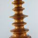 Vintage candle holder in an organic shape from the 1950s.