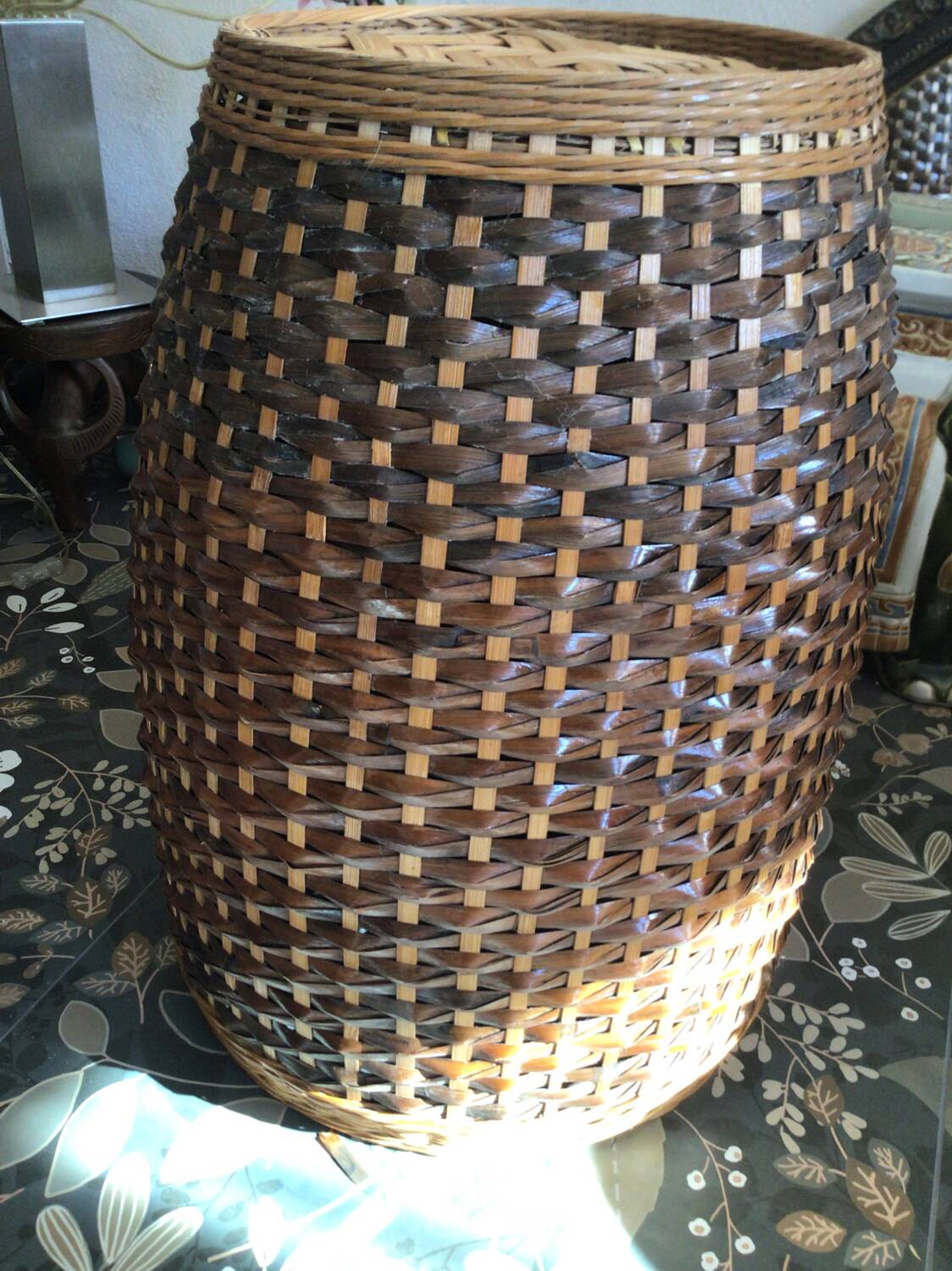 Large woven basket