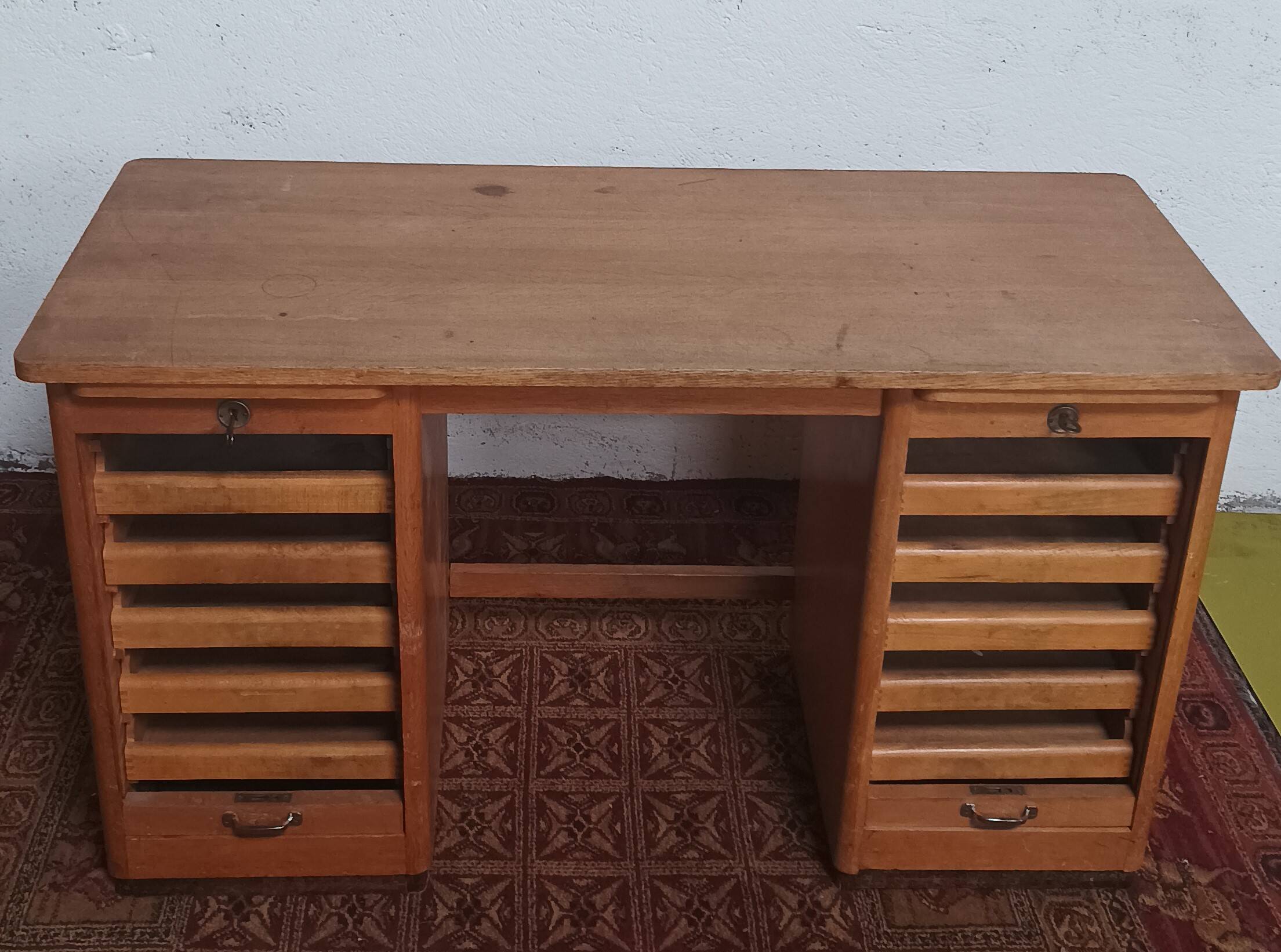 Bureau vintage en chêne
