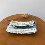 Cup in enamelled sandstone signed