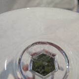 12cl Baccarat crystal wine glass, Genova model, Chartreuse lined, 19.1cm